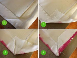 Fold the Exessive Fabric