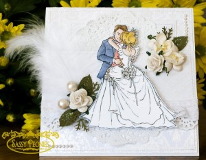 Handmade Wedding Card