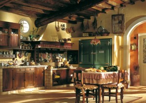 Old Town and Country Style Kitchen