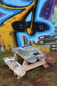 Skateboard Bench