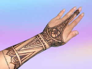 African Mehndi Design