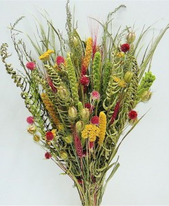 Painted Dry Flowers Bouquet