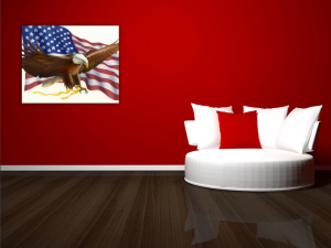 American National Day Interior Decoration