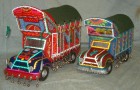 Handcrafted Truck Models from Pakistani Artists