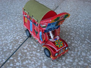 Traditional Pakistani Truck Model - Front View