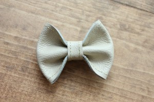 Handmade Leather Bow