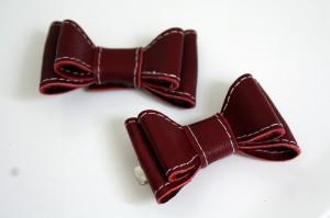 Leather Bow