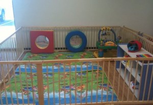 Baby Play Area at Home