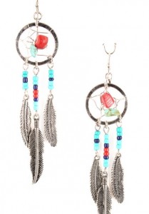 Dream Catcher Pendant or Earrings