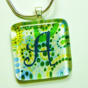 Glass Tile Pendants