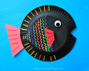 Paper Plate Fish