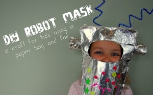Tin Foil Robot Mask